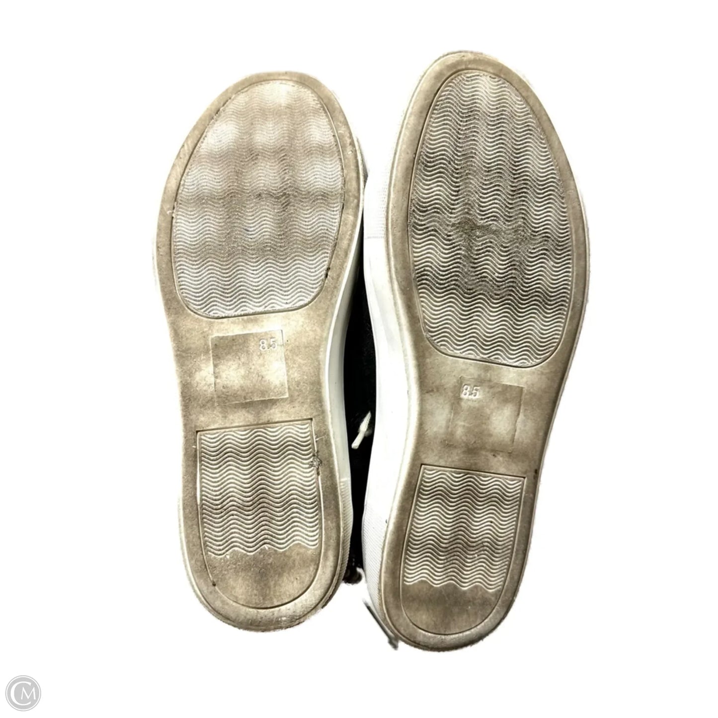 Shoes Sneakers By Soda In Black & Cream, Size: 8.5