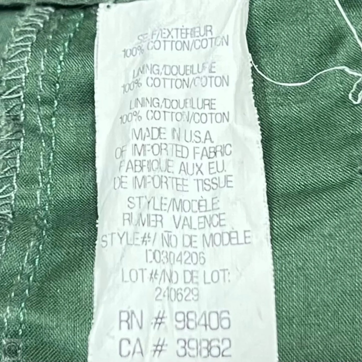 Pants Dress By Theory In Green, Size: 4