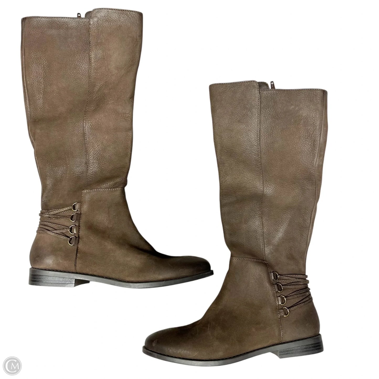 Boots Knee Flats By Steve Madden In Brown, Size: 8