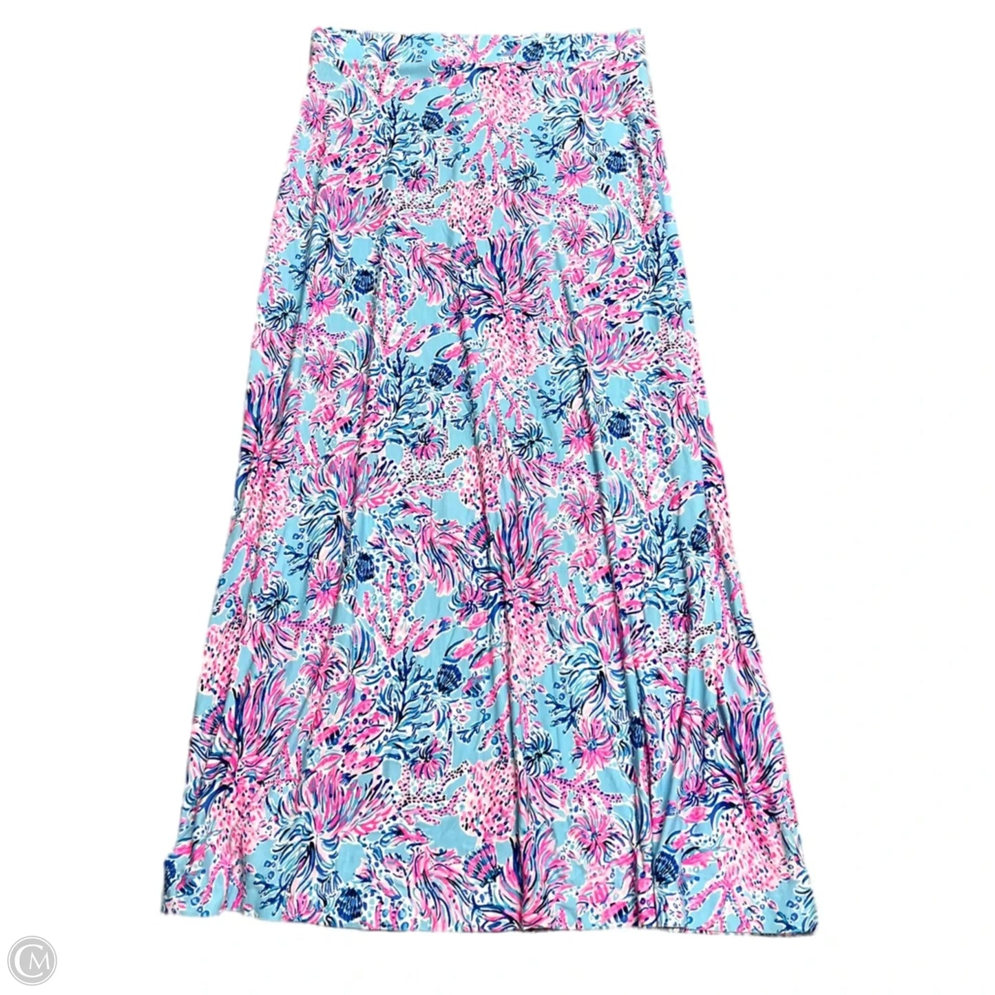 Skirt Designer By Lilly Pulitzer In Blue & Pink, Size: L