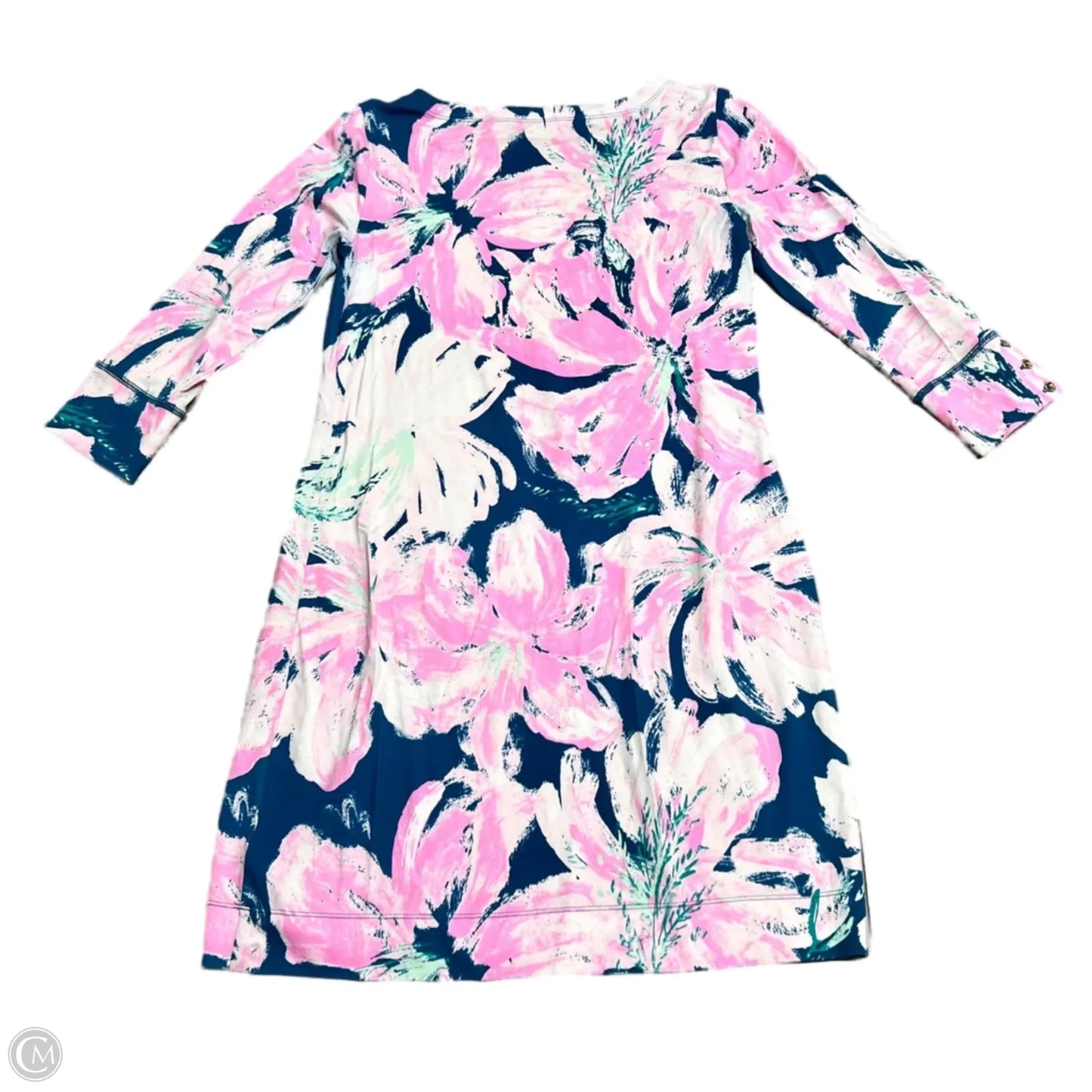 Dress Designer By Lilly Pulitzer In Blue & Pink, Size: S