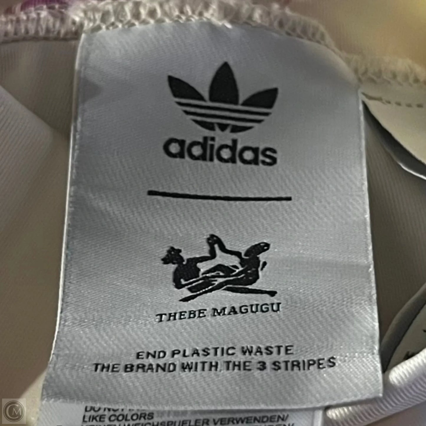 Athletic Leggings By Adidas In Tan & White, Size: Xs