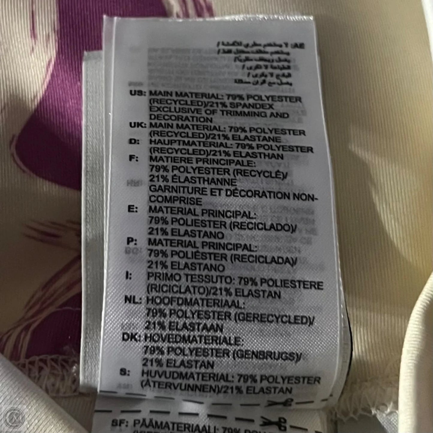 Athletic Leggings By Adidas In Tan & White, Size: Xs