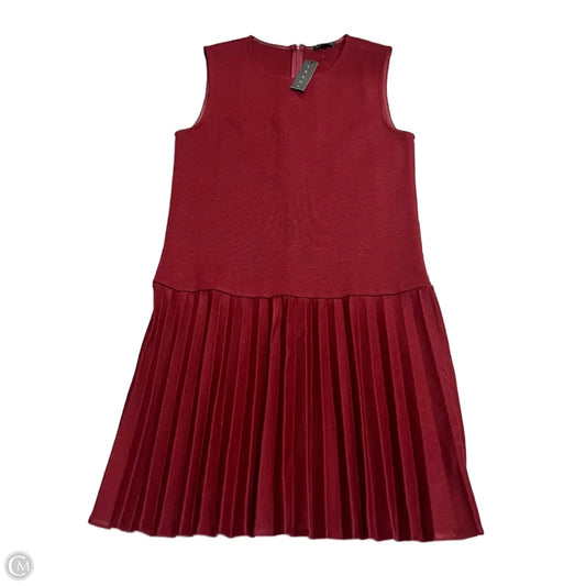 Dress Casual Midi By Theory In Red, Size: M