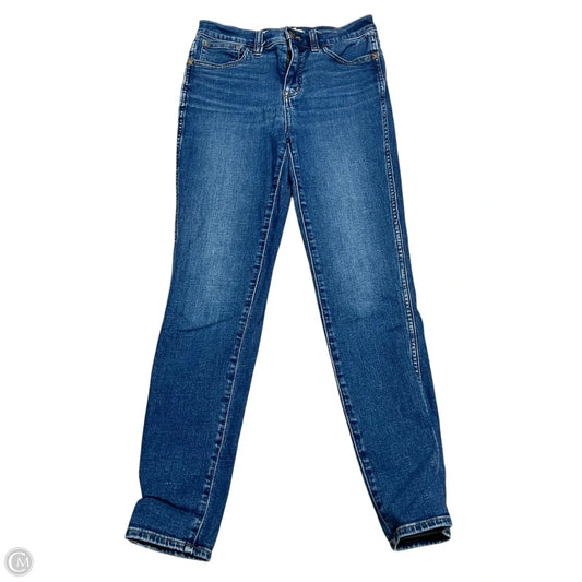 Jeans Skinny By Madewell In Blue Denim, Size: 2