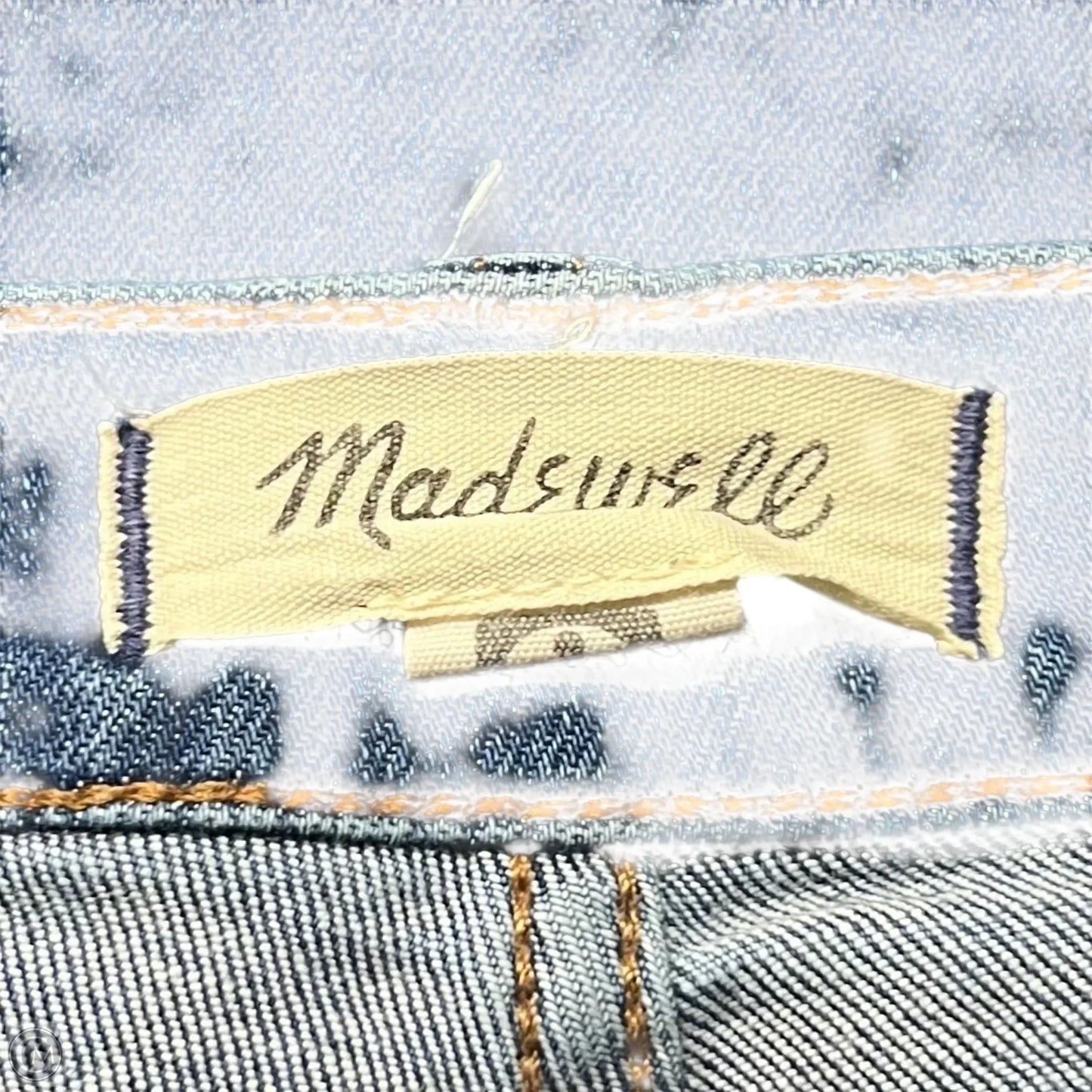 Jeans Skinny By Madewell In Blue Denim, Size: 2