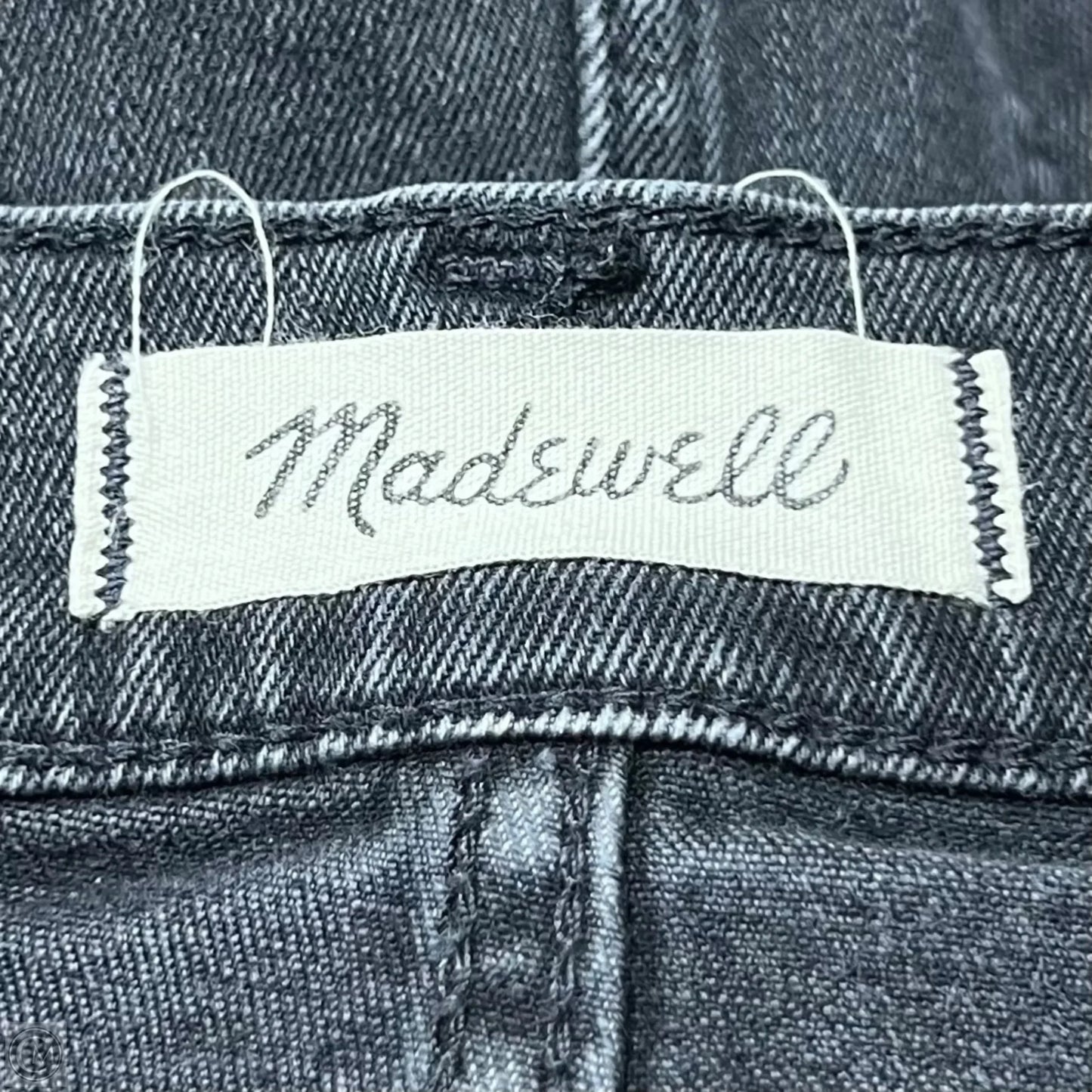 Skirt Mini & Short By Madewell In Black Denim, Size: 2