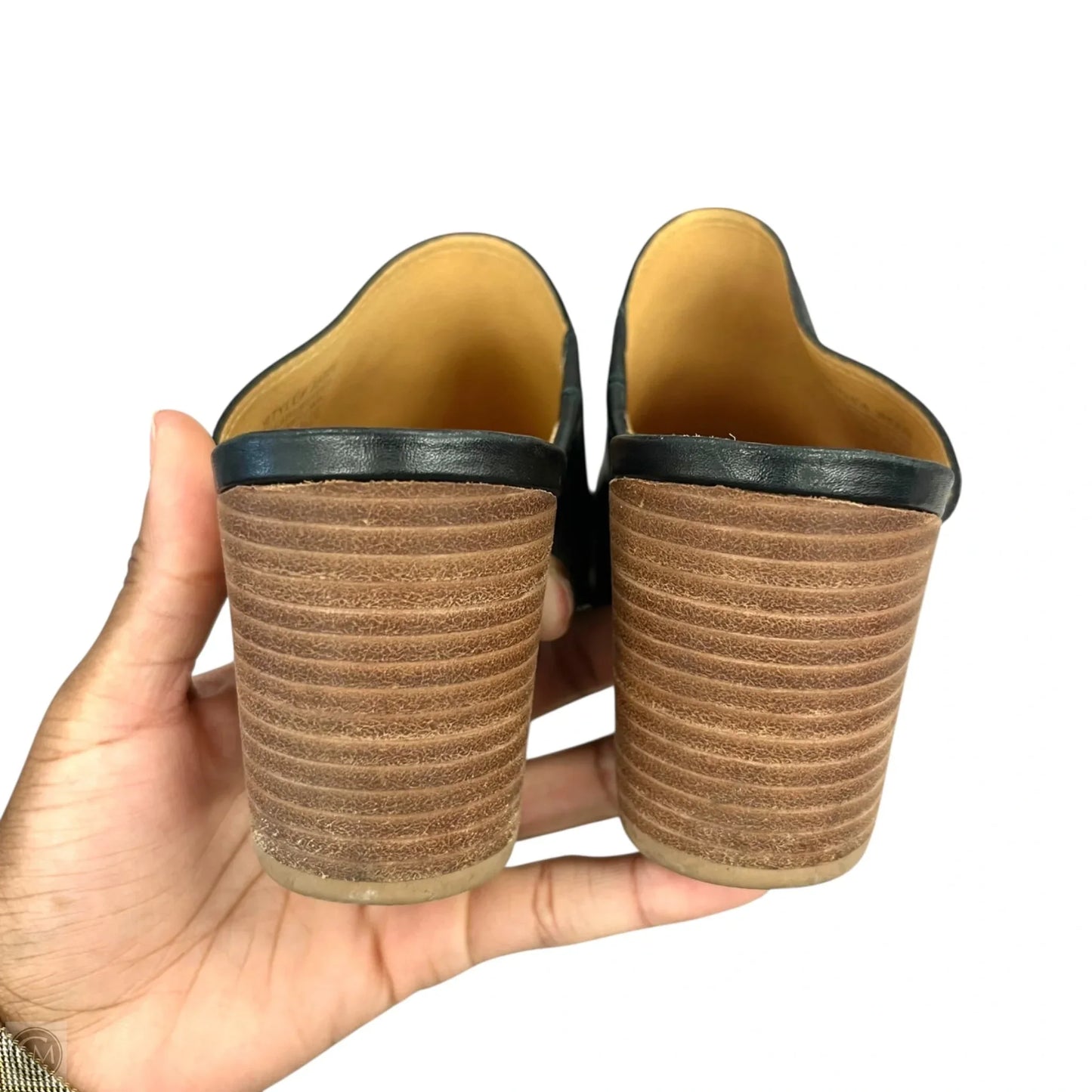 Shoes Heels Block By Madewell In Black & Brown, Size: 9