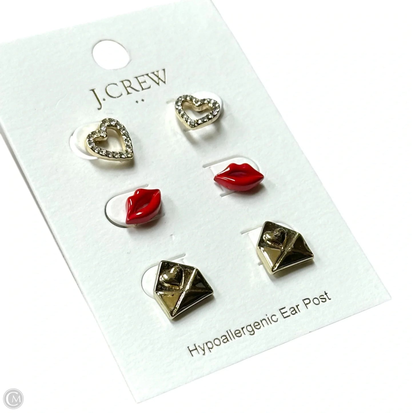 Earrings Stud By J. Crew, Size: 03 Piece Set