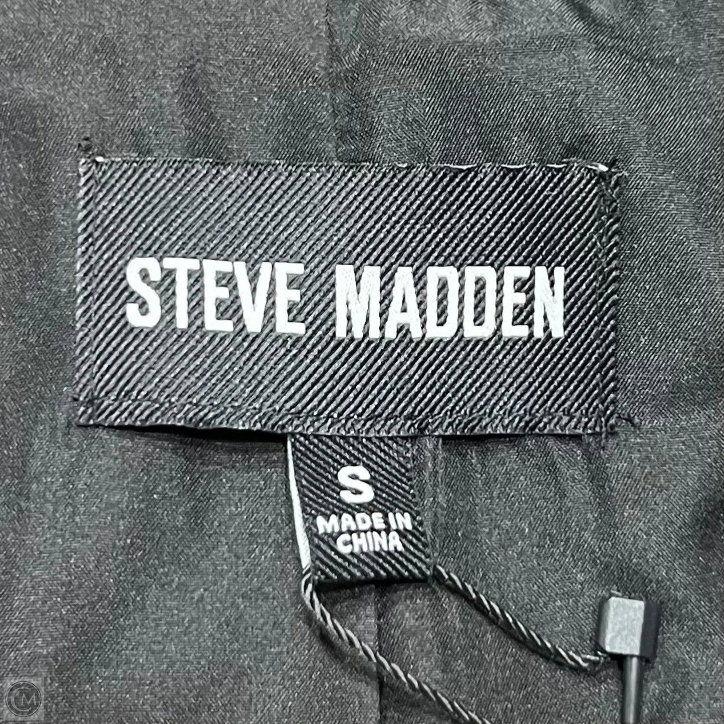 Top Short Sleeve By Steve Madden In Black, Size: S
