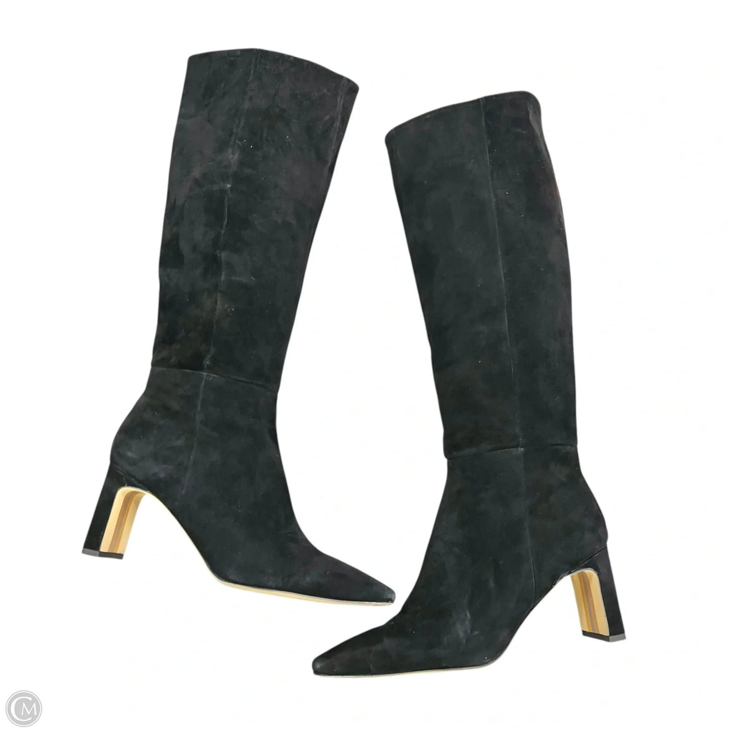 Boots Knee Heels By Sam Edelman In Black, Size: 9