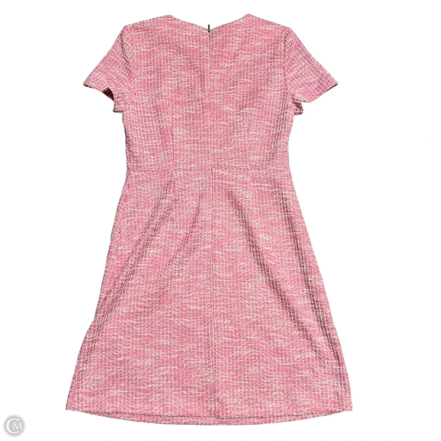 Dress Designer By Karl Lagerfeld In Pink & White, Size: 8