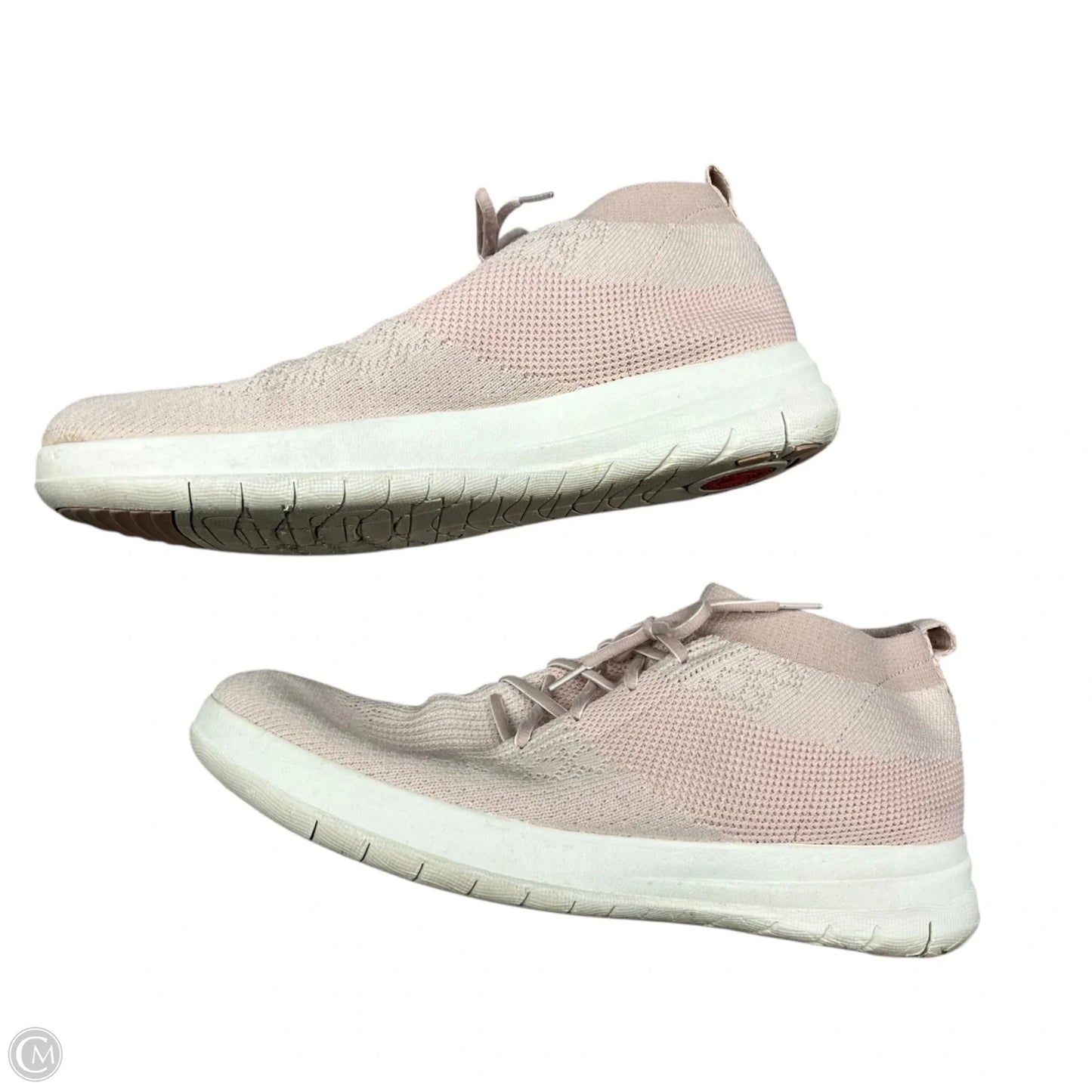 Shoes Athletic By Fitflop In Pink & White, Size: 10