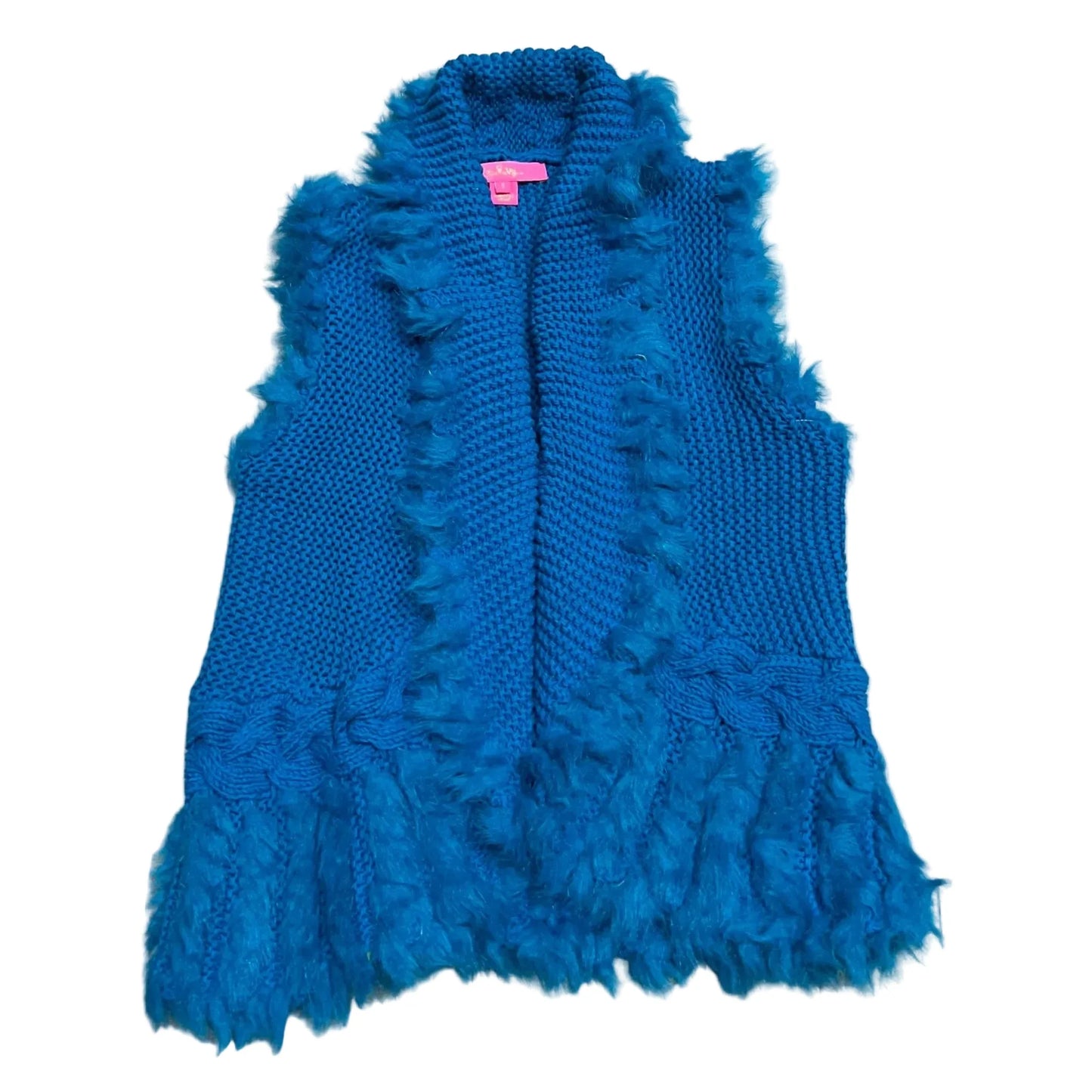 Vest Designer By Lilly Pulitzer In Blue, Size: S