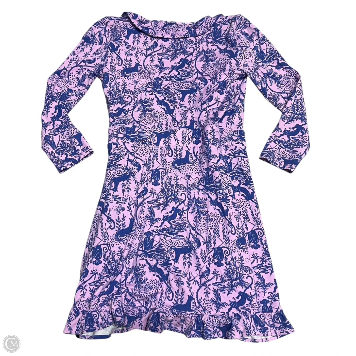 Dress Designer By Lilly Pulitzer In Blue & Purple, Size: Xxs