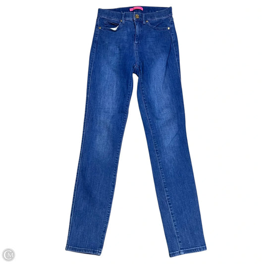 Jeans Designer By Lilly Pulitzer In Blue Denim, Size: 0