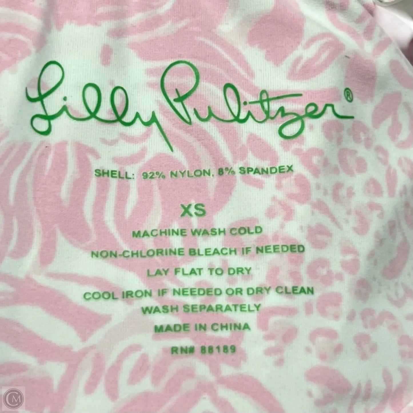 Romper Designer By Lilly Pulitzer In Pink & White, Size: Xs