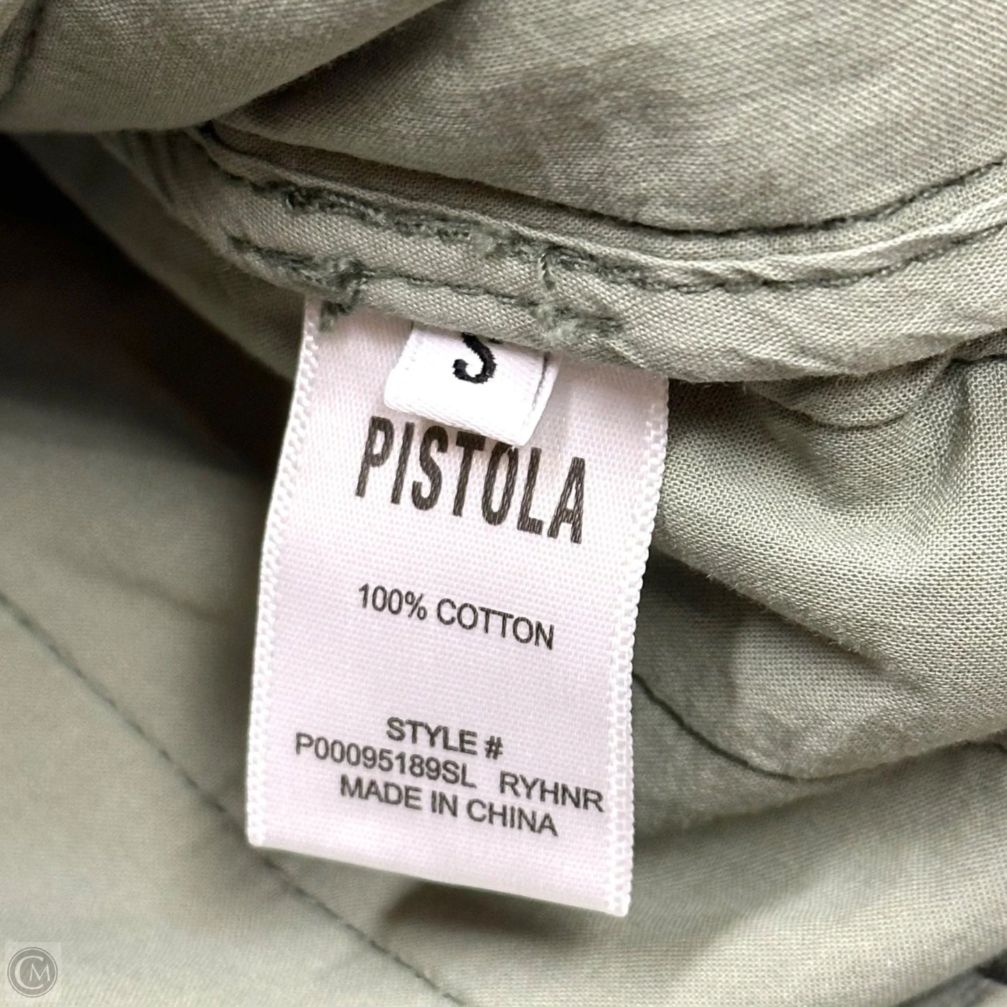 Jacket Other By Pistola In Green, Size: S