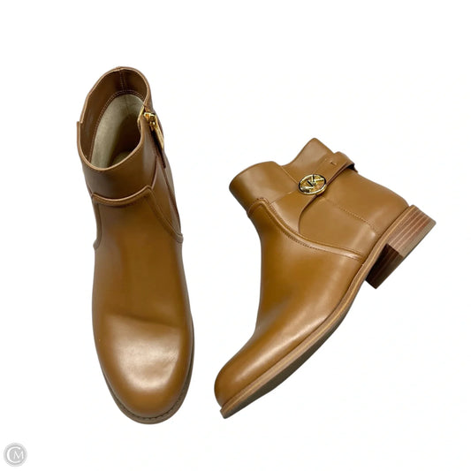 Boots Ankle Heels By Michael By Michael Kors In Brown, Size: 8.5