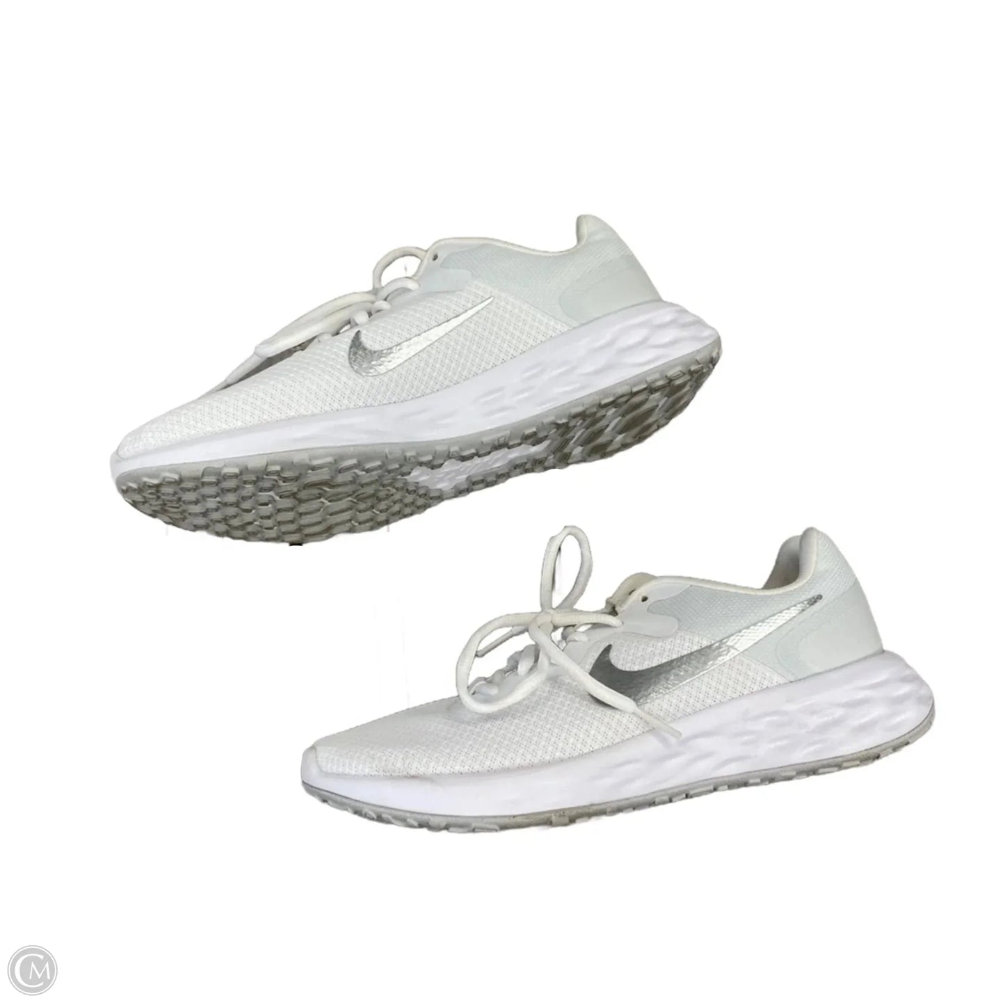 Shoes Athletic By Nike In White, Size: 8