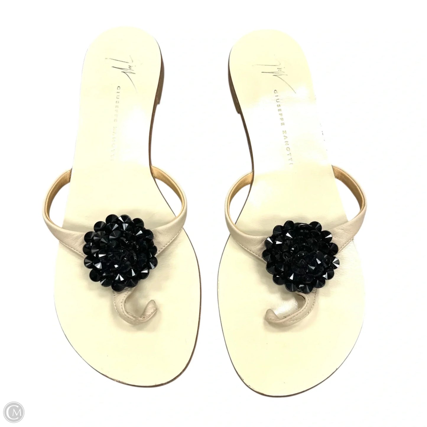 Sandals Designer By Giuseppe Zanotti In Tan, Size: 6.5