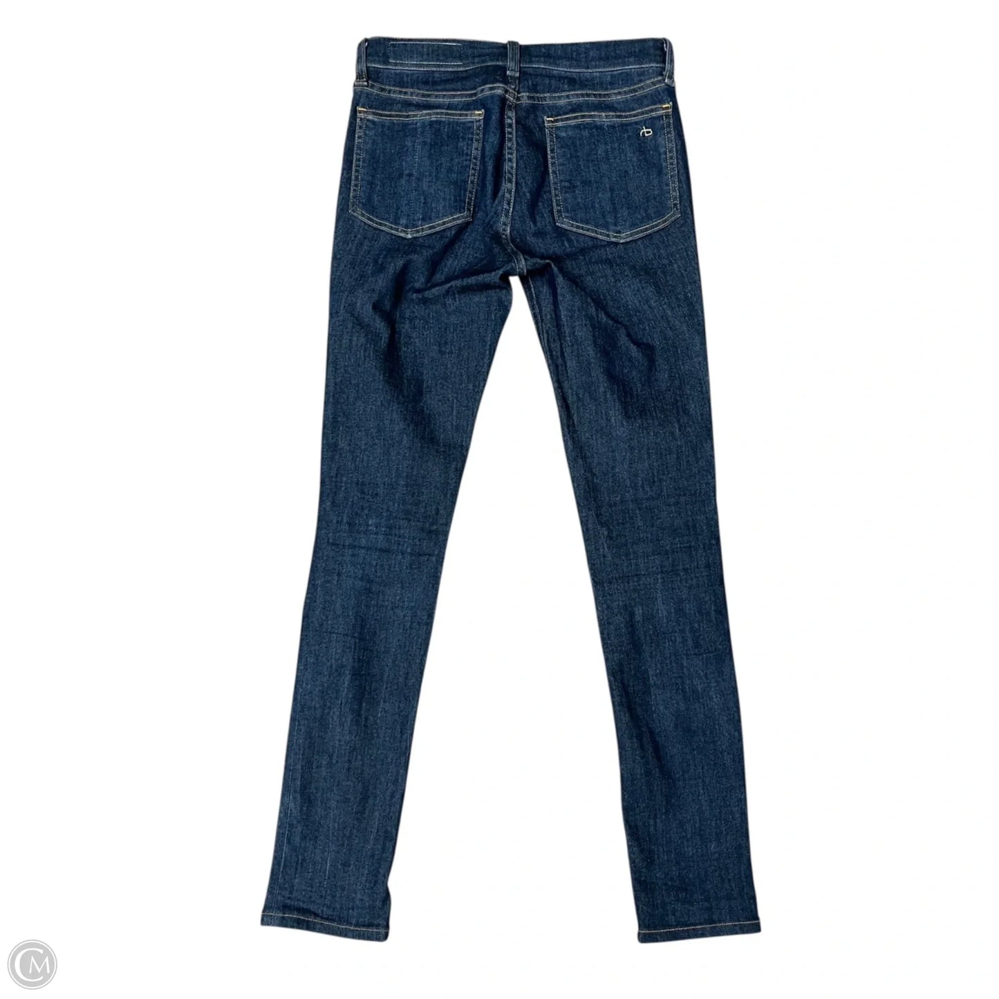 Jeans Skinny By Rag And Bone In Blue Denim, Size: 2