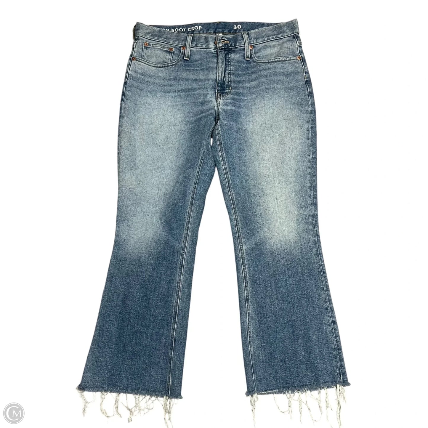Jeans Boot Cut By J. Crew In Blue Denim, Size: 10