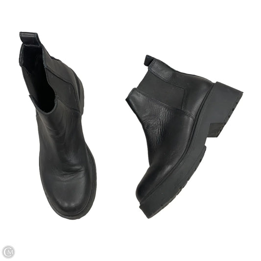 Boots Ankle Heels By Steve Madden In Black, Size: 8