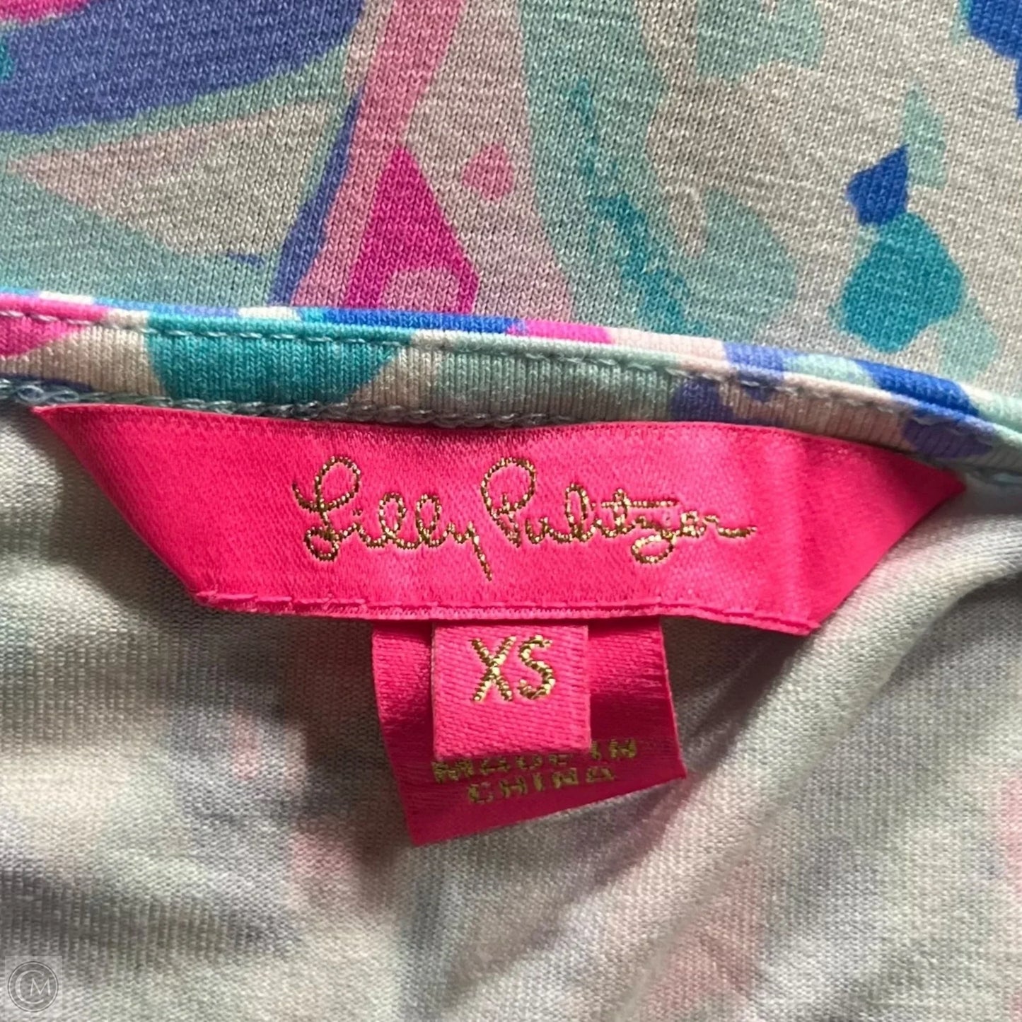 Jumpsuit Designer By Lilly Pulitzer In Blue & Pink, Size: Xs