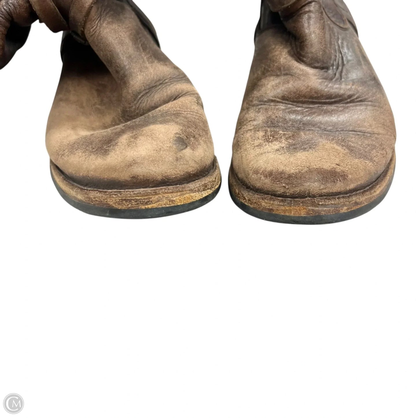 Boots Designer By Frye In Brown, Size: 6