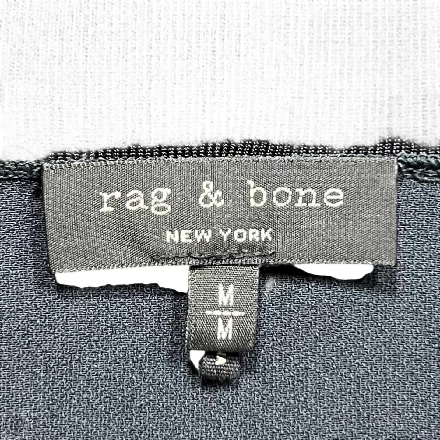 Top Long Sleeve By Rag And Bone In Black, Size: M