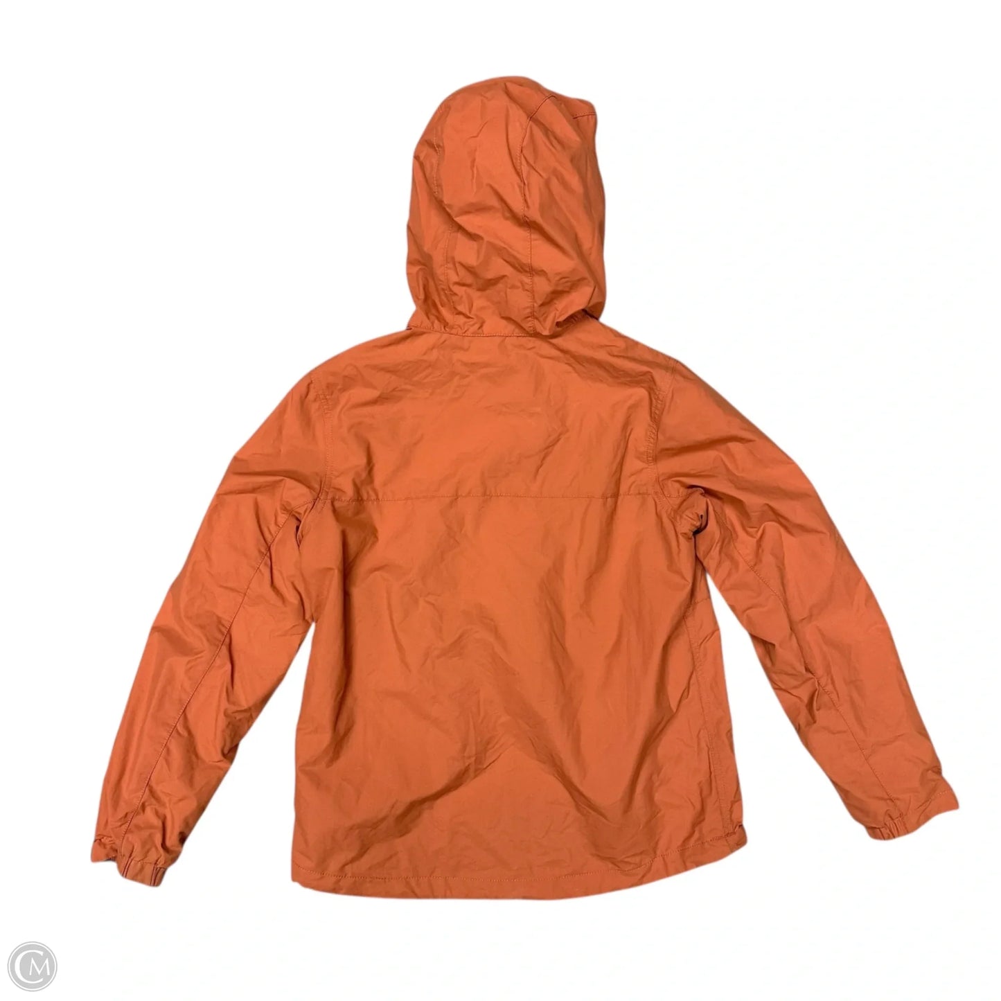 Coat Raincoat By Carhartt In Orange, Size: S
