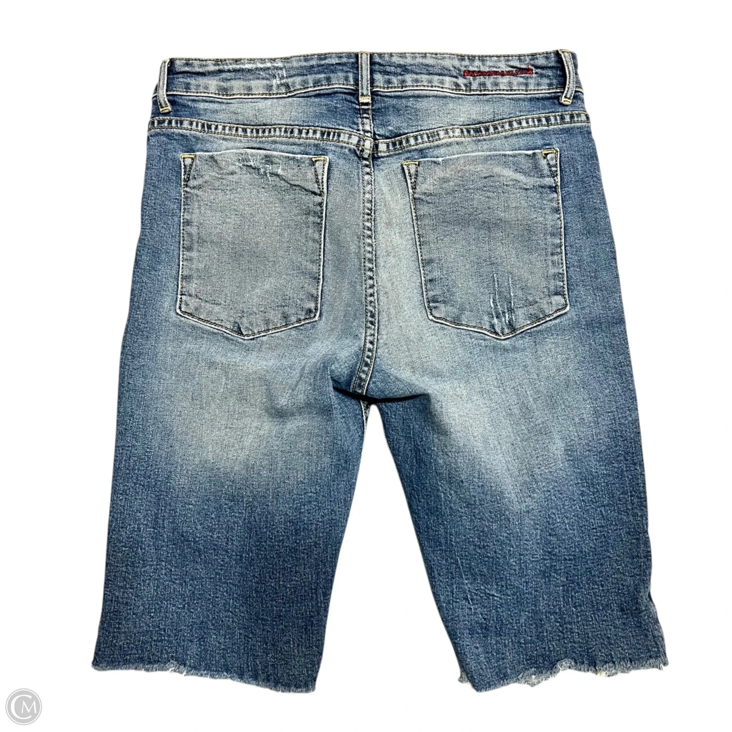 Shorts Designer By Alice + Olivia In Blue Denim, Size: 10