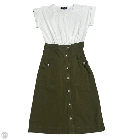 Dress Casual Maxi By Veronica Beard In White, Size: M