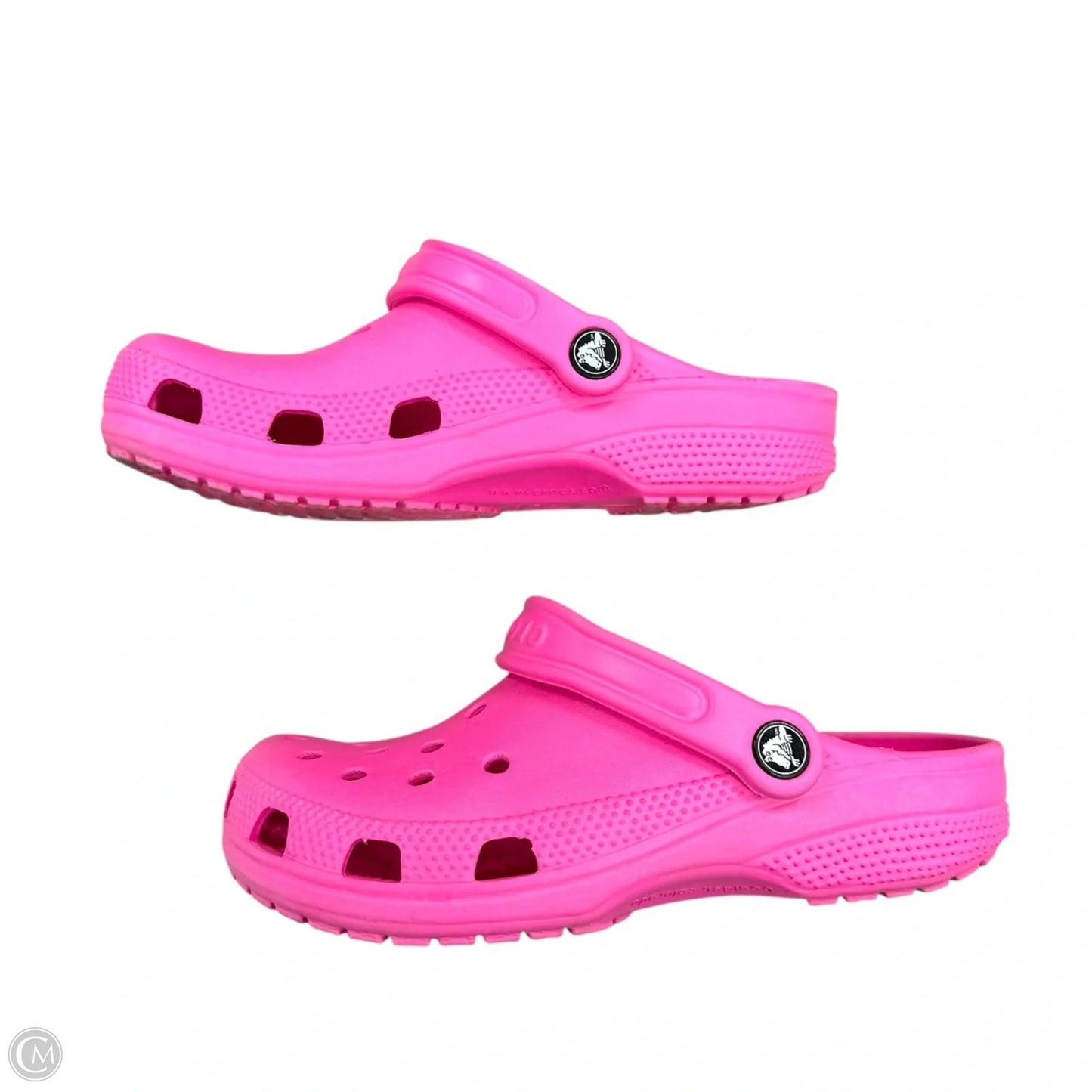 Shoes Flats By Crocs In Pink, Size: 6