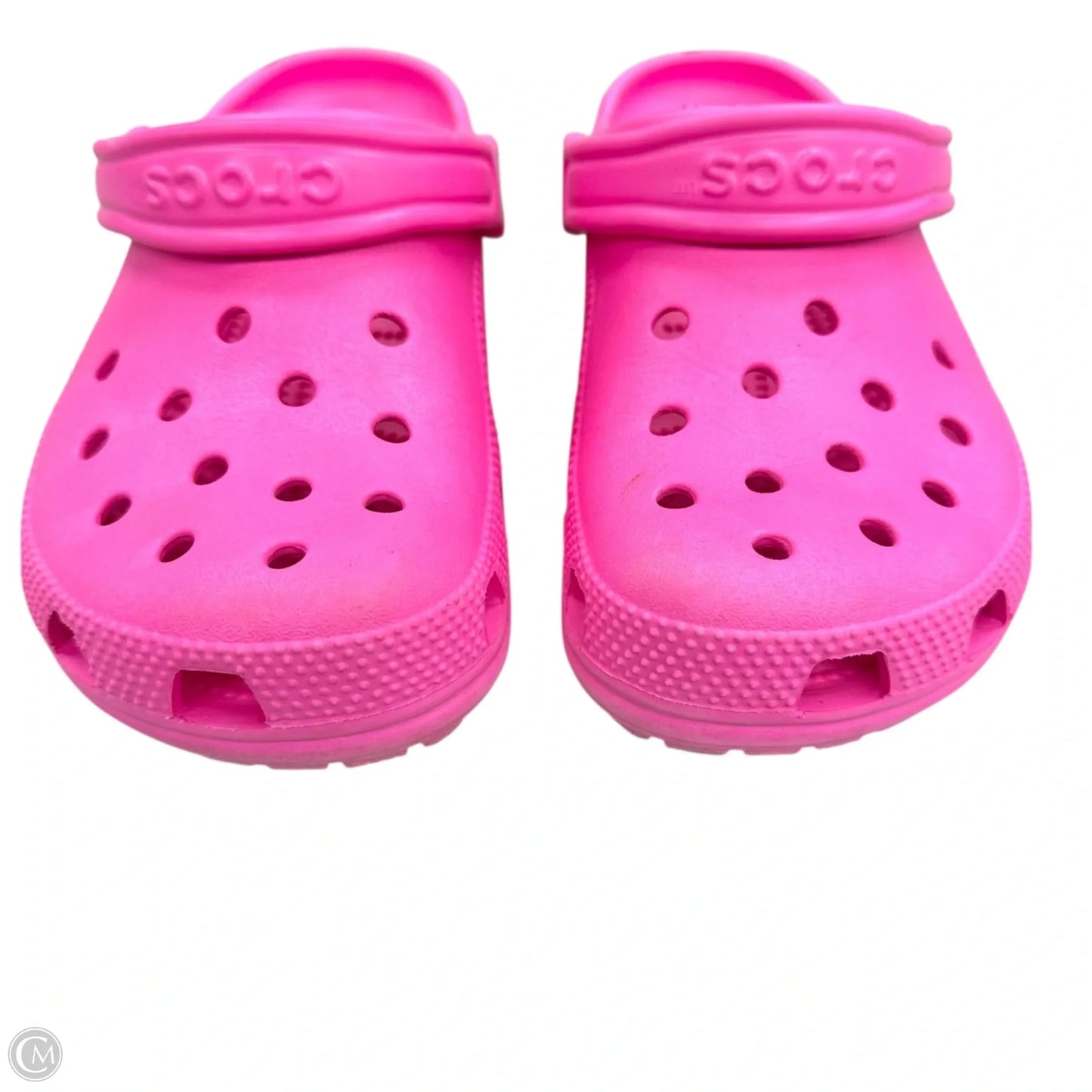 Shoes Flats By Crocs In Pink, Size: 6