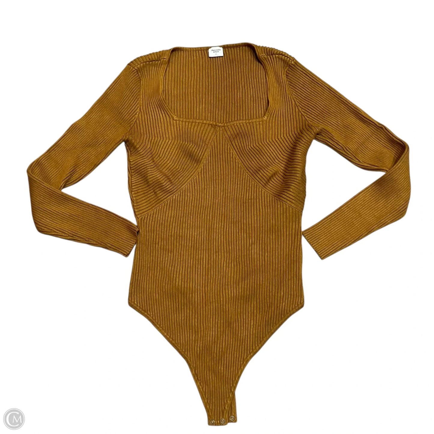 Bodysuit By Abercrombie And Fitch In Tan, Size: Xl
