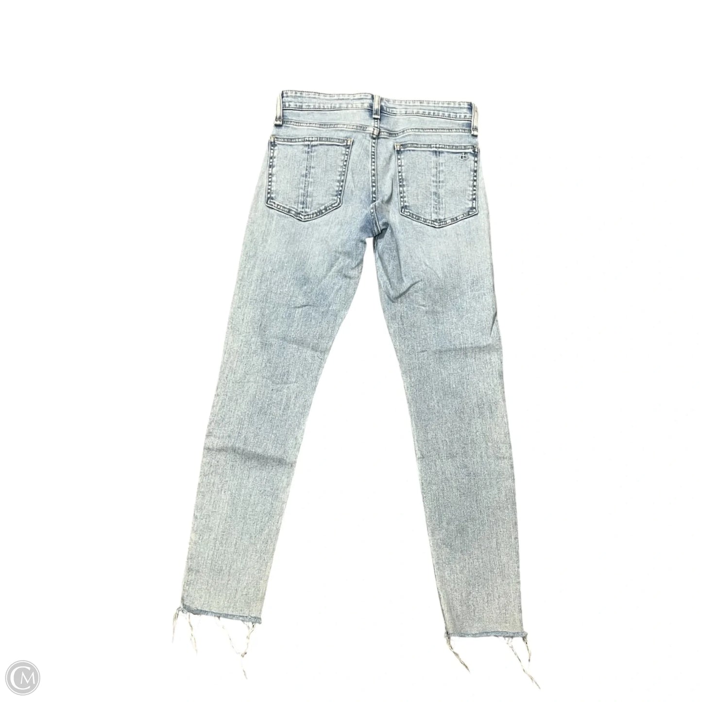 Jeans Skinny By Rag And Bone In Blue Denim, Size: 2