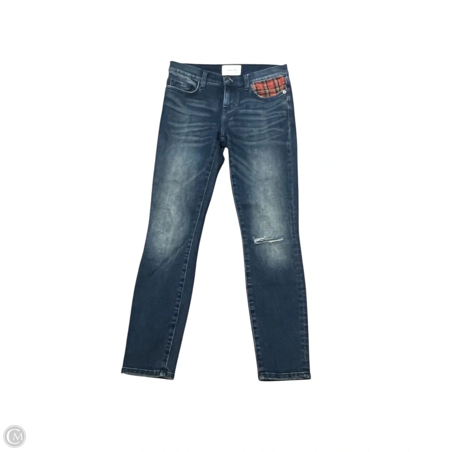 Jeans Skinny By Current/elliott In Blue Denim, Size: 2