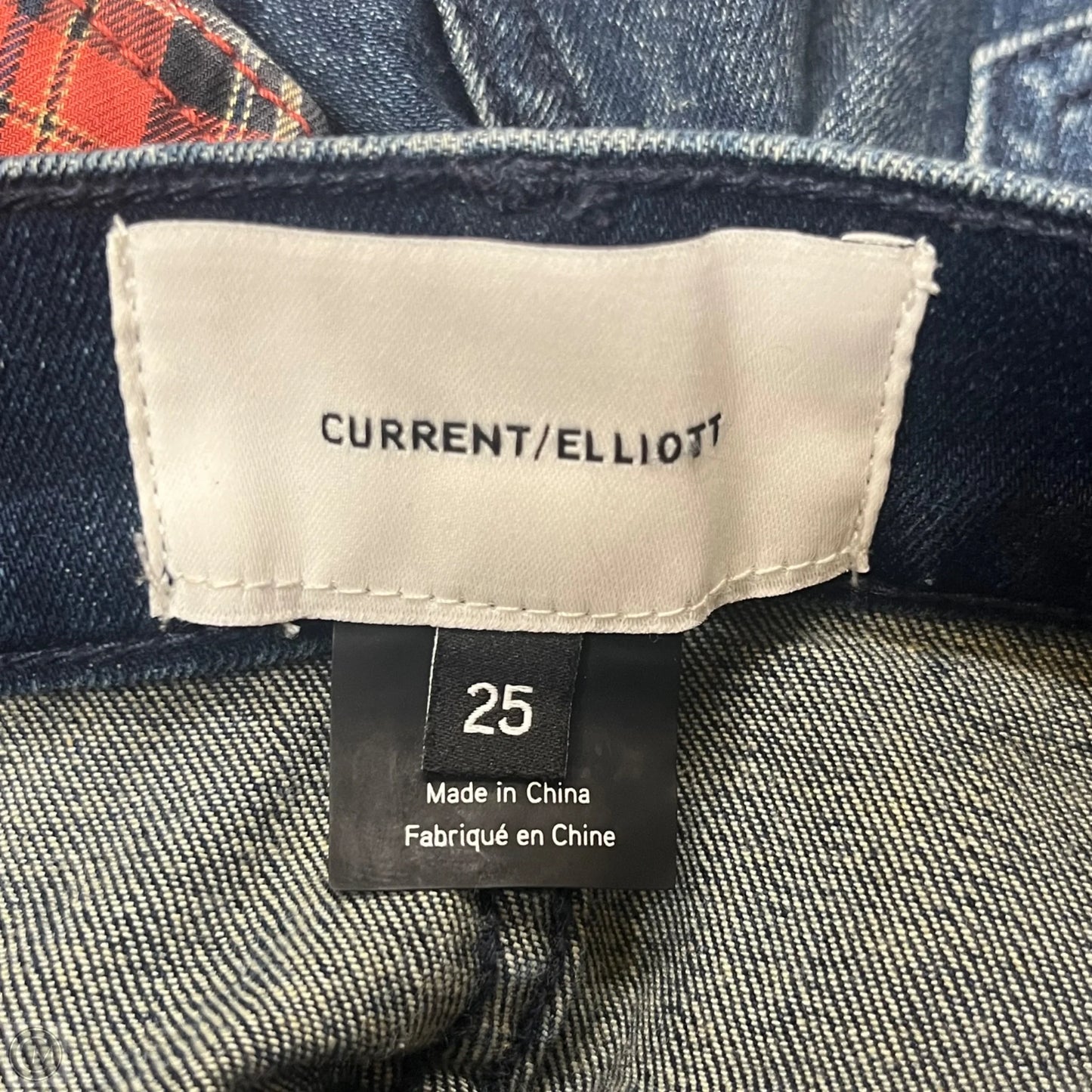 Jeans Skinny By Current/elliott In Blue Denim, Size: 2