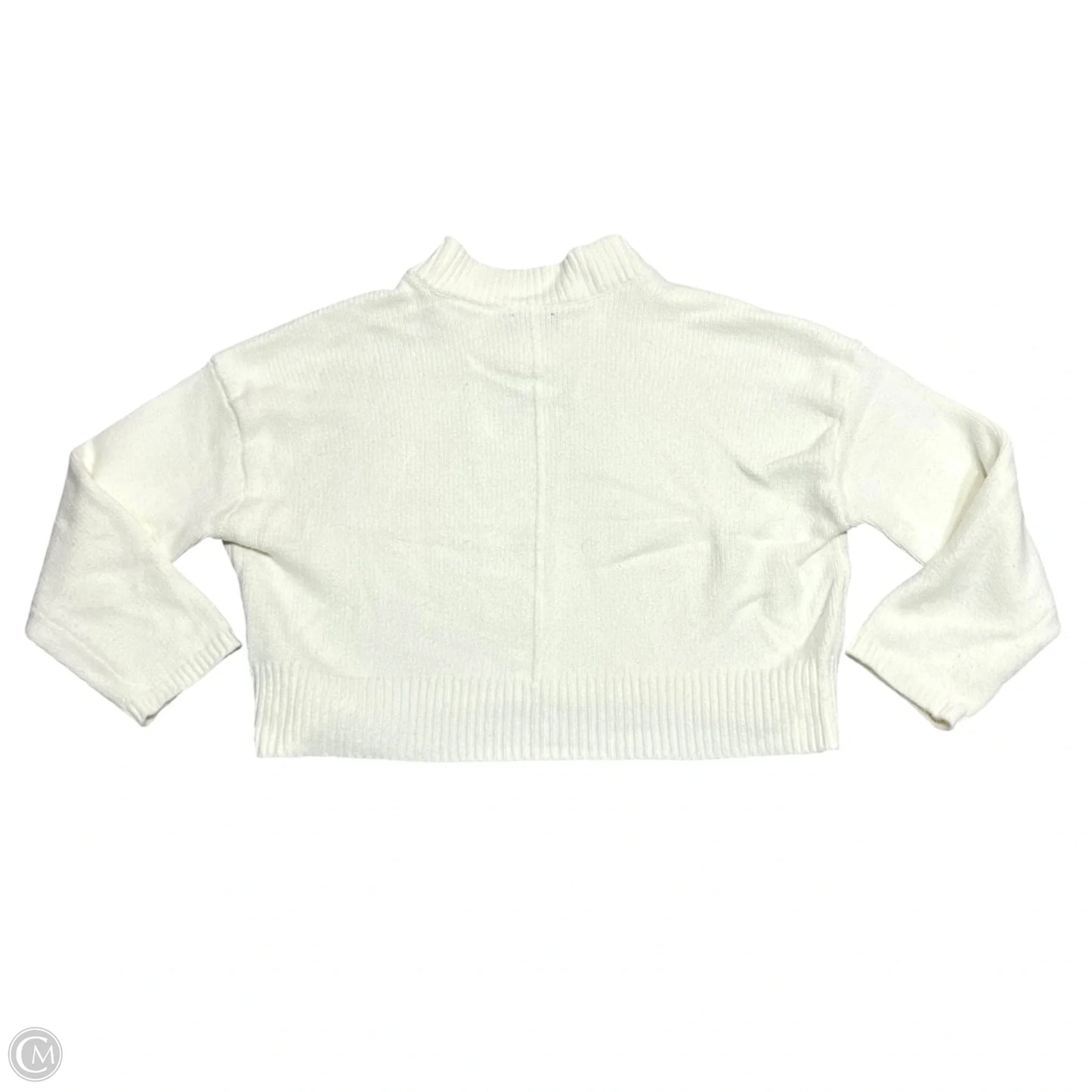 Sweater By Gap In Cream, Size: Xs