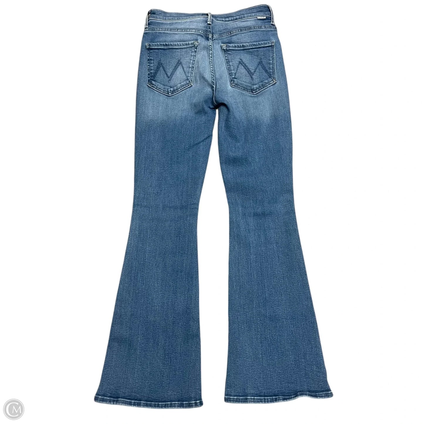 Jeans Flared By Mother In Blue Denim, Size: 4