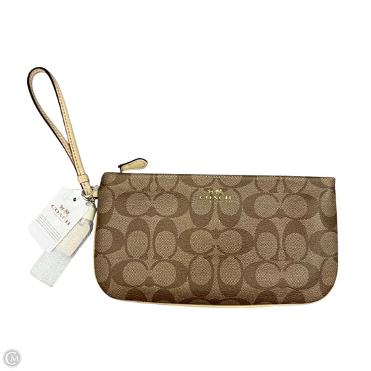 Wristlet Designer By Coach, Size: Medium