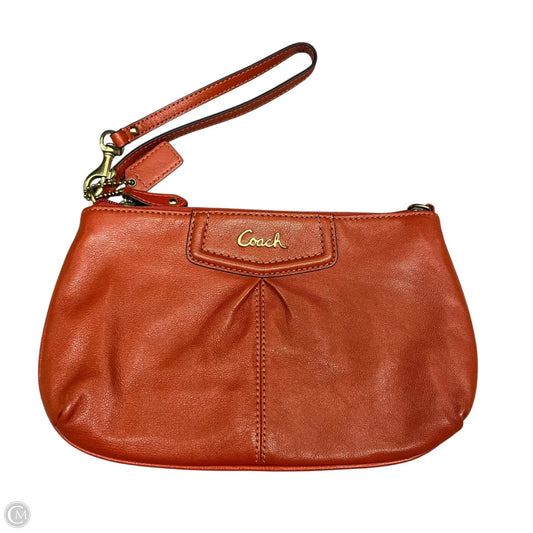 Wristlet Designer By Coach, Size: Medium