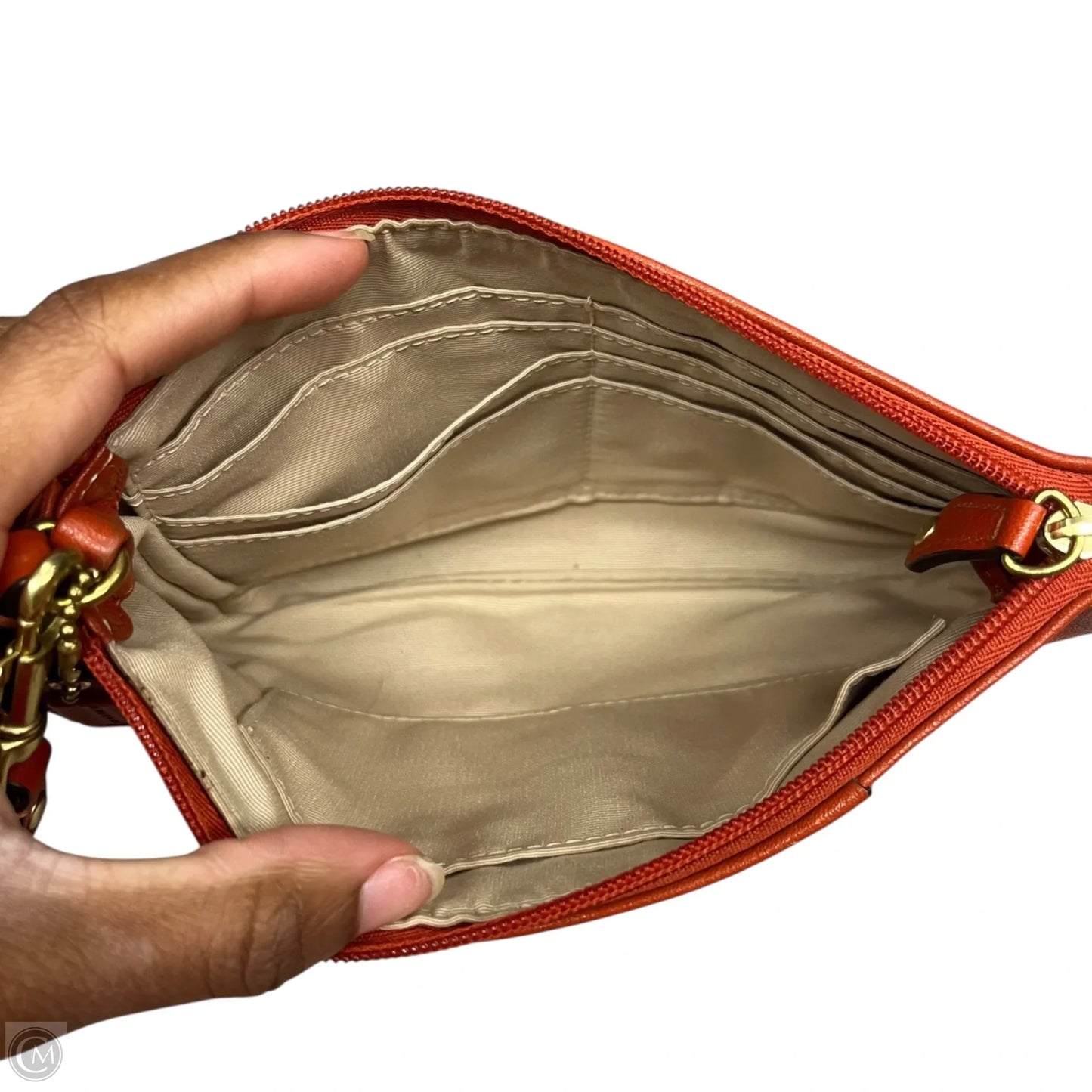 Wristlet Designer By Coach, Size: Medium