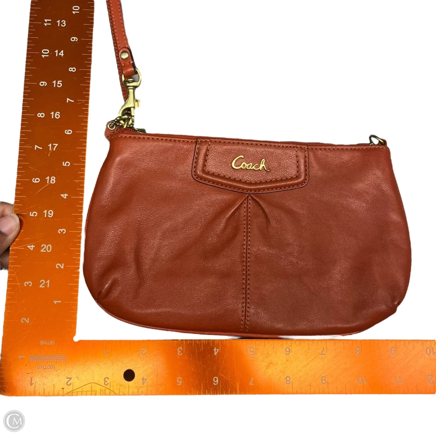 Wristlet Designer By Coach, Size: Medium
