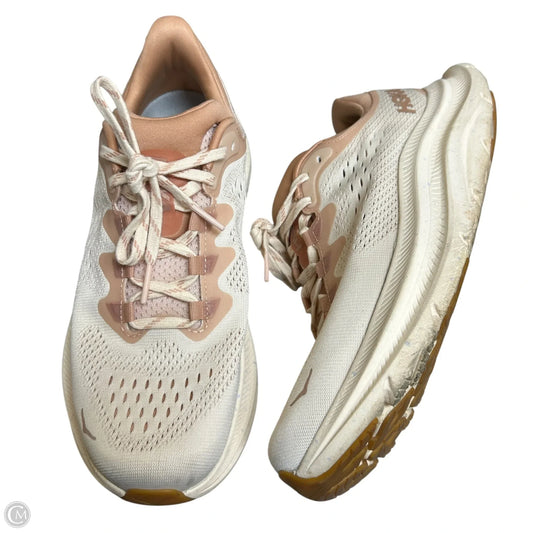 Shoes Athletic By Hoka In Peach, Size: 10.5