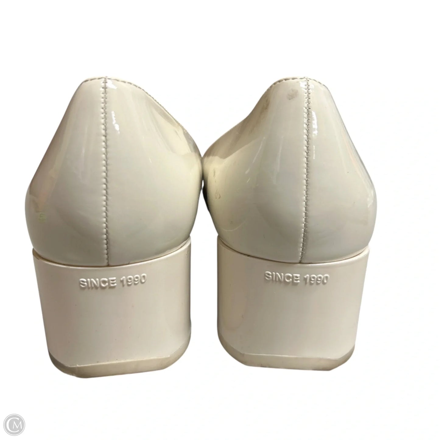 Shoes Heels Block By Franco Sarto In Cream, Size: 8.5