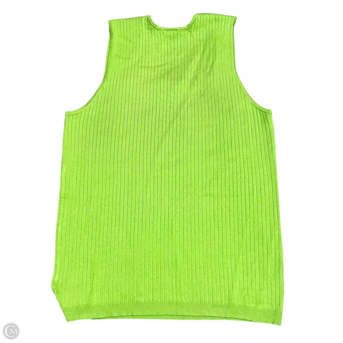 Top Sleeveless By Torrid In Green, Size: 4x