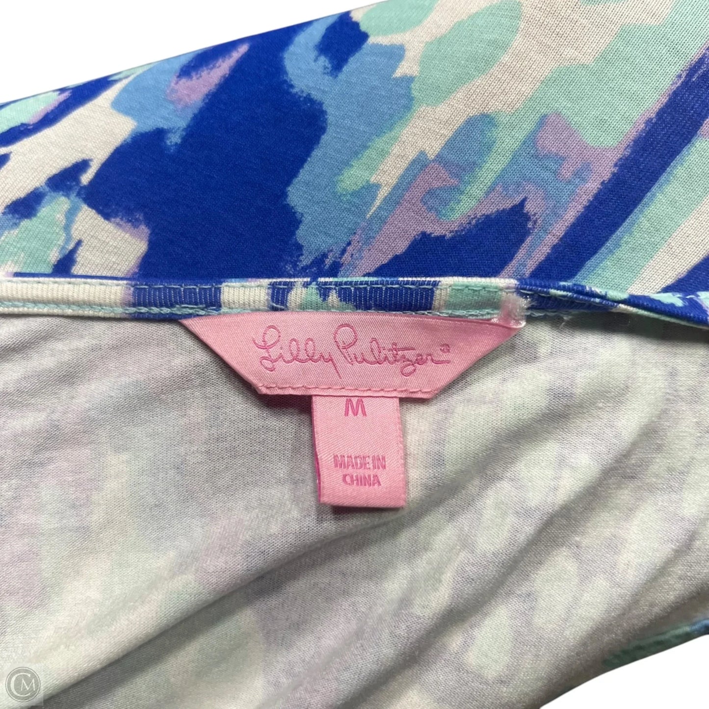Jumpsuit Designer By Lilly Pulitzer In Blue & Purple, Size: M